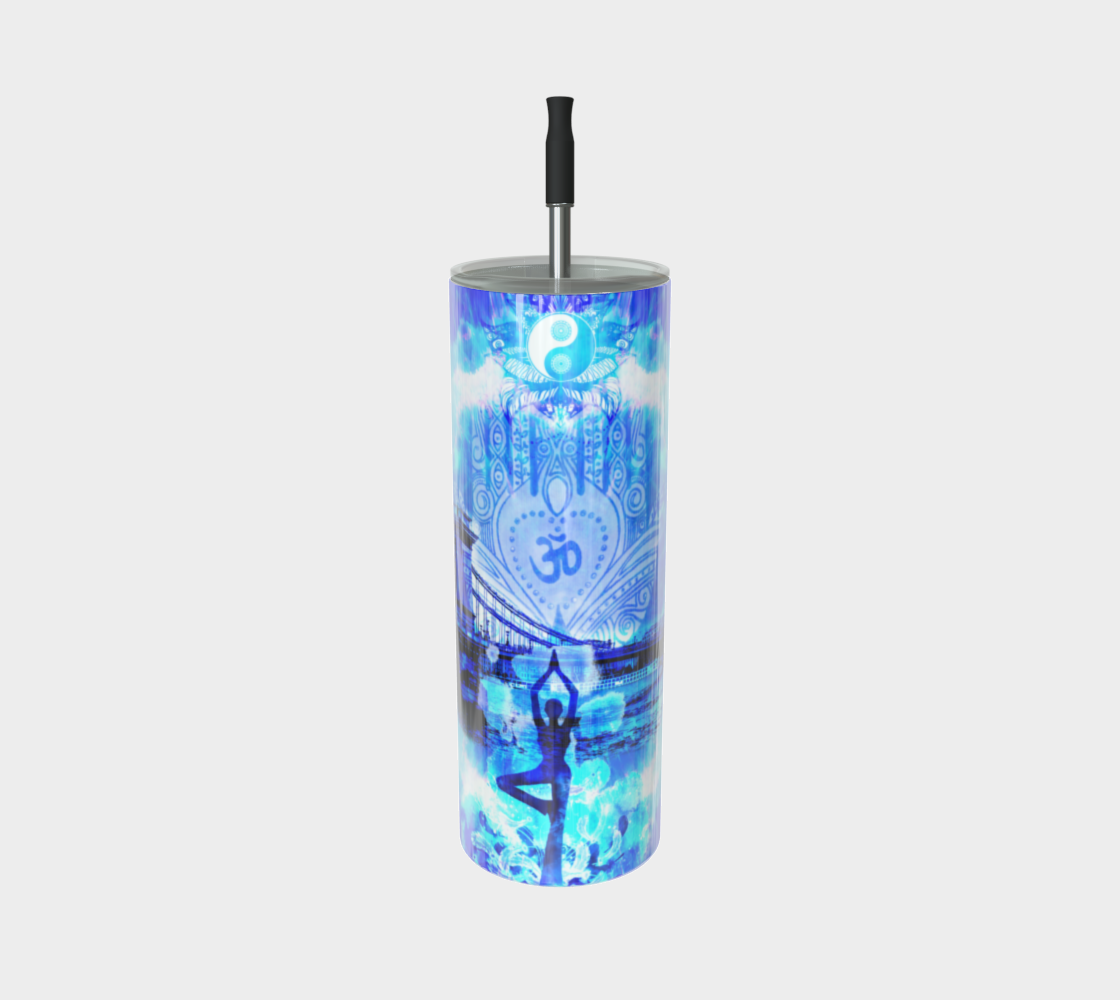 Amen Jin's Blue Sun Budapest Meditations Stainless Steel Tumbler