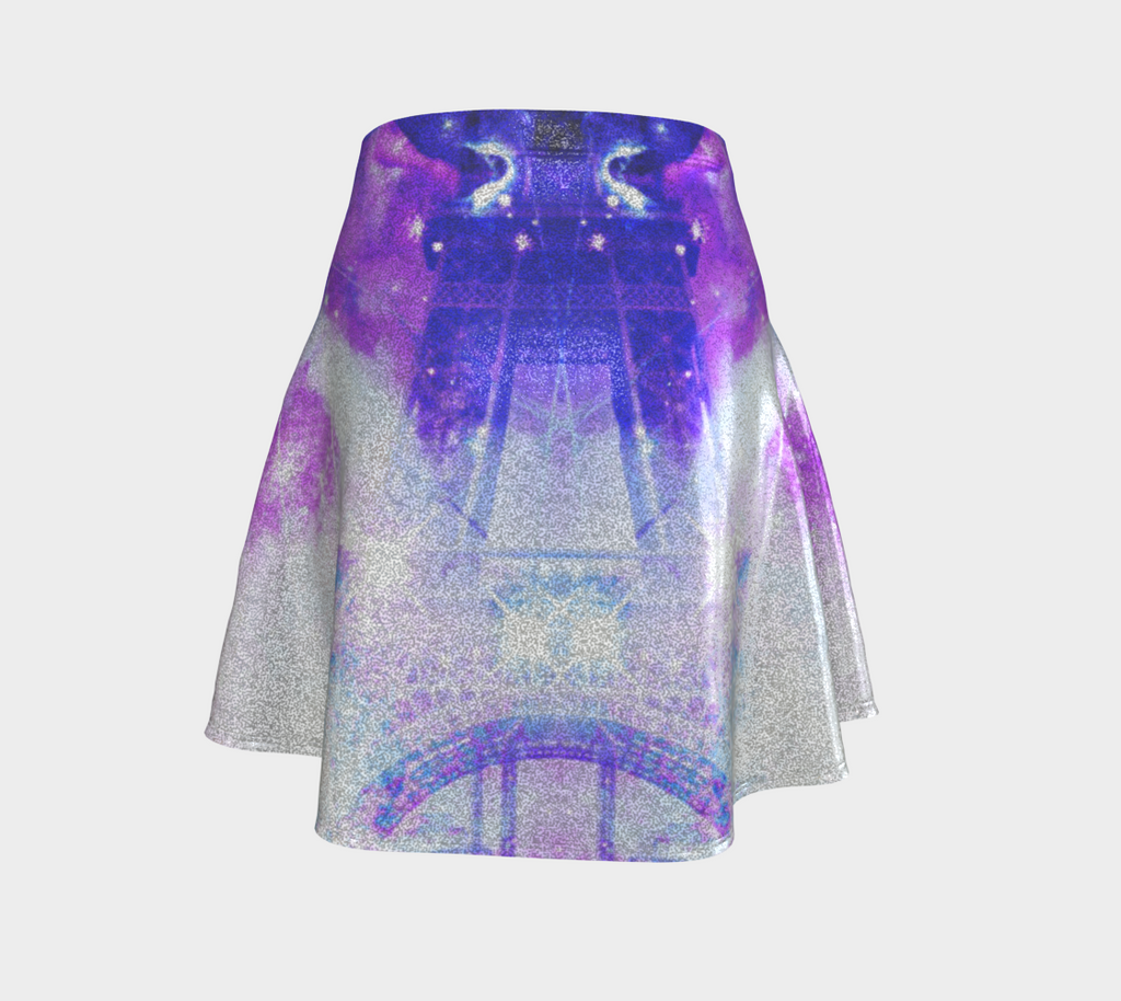 Amen Jin's Perfect Union Desires Parisian Dreams Flared Skirt