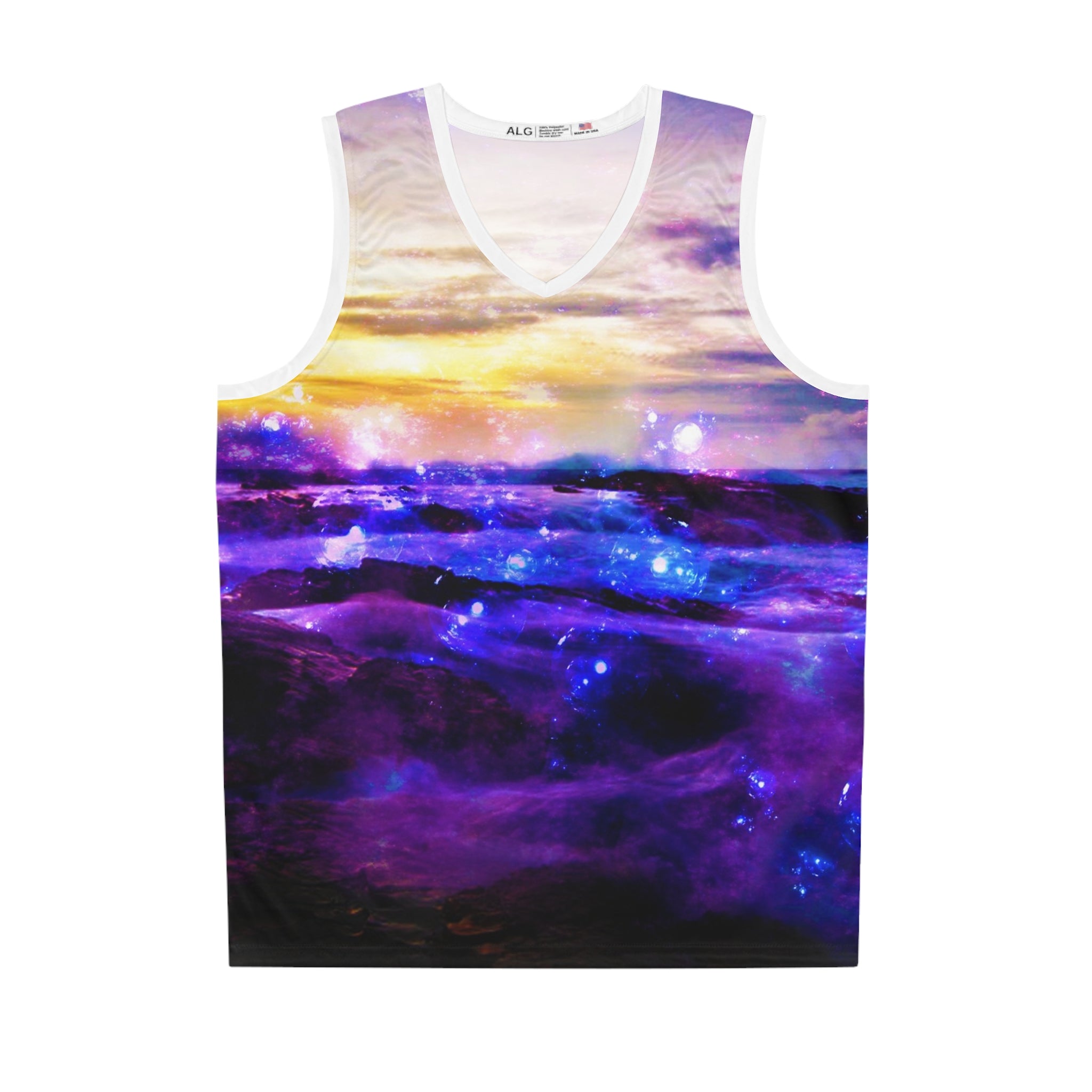 Vanilla Twilight Dreams Basketball Jersey