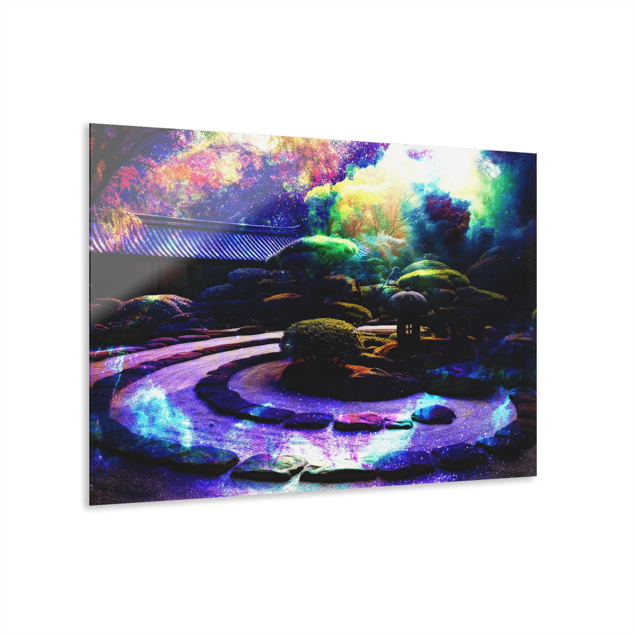 Spirited Marie Wide Awake Tranquil Garden Dreams Acrylic Prints (French Cleat)
