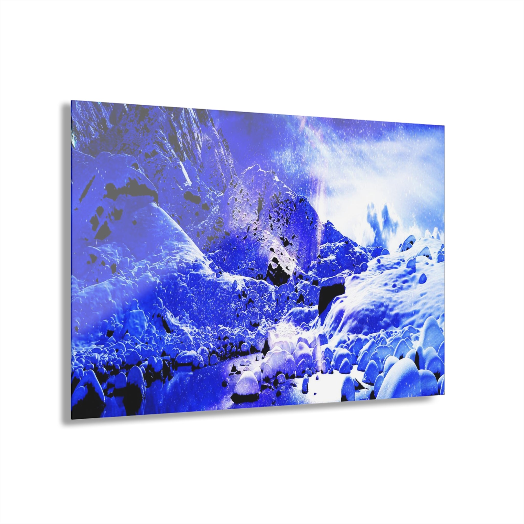 Yule Night Dreams Acrylic Prints (French Cleat Hanging)