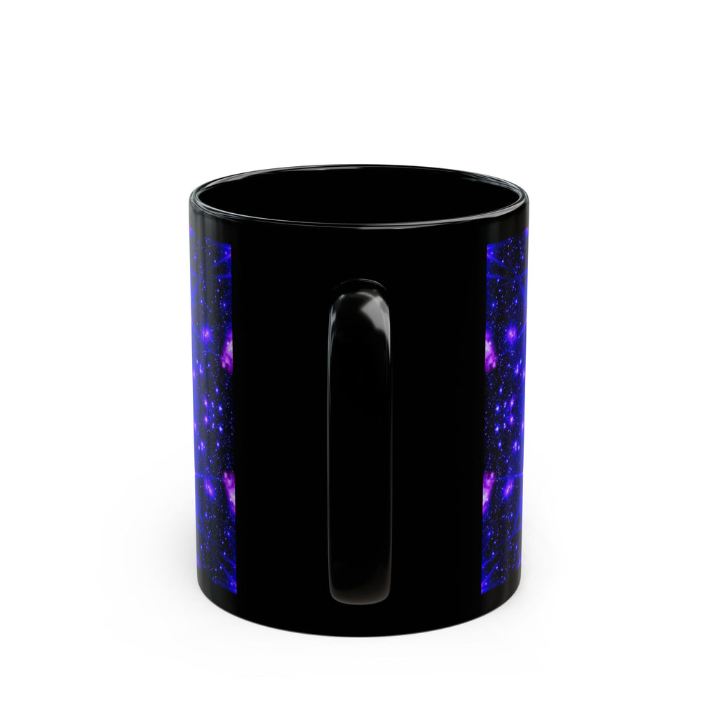 Katerina's Psyche Desires Black Mug, 15oz