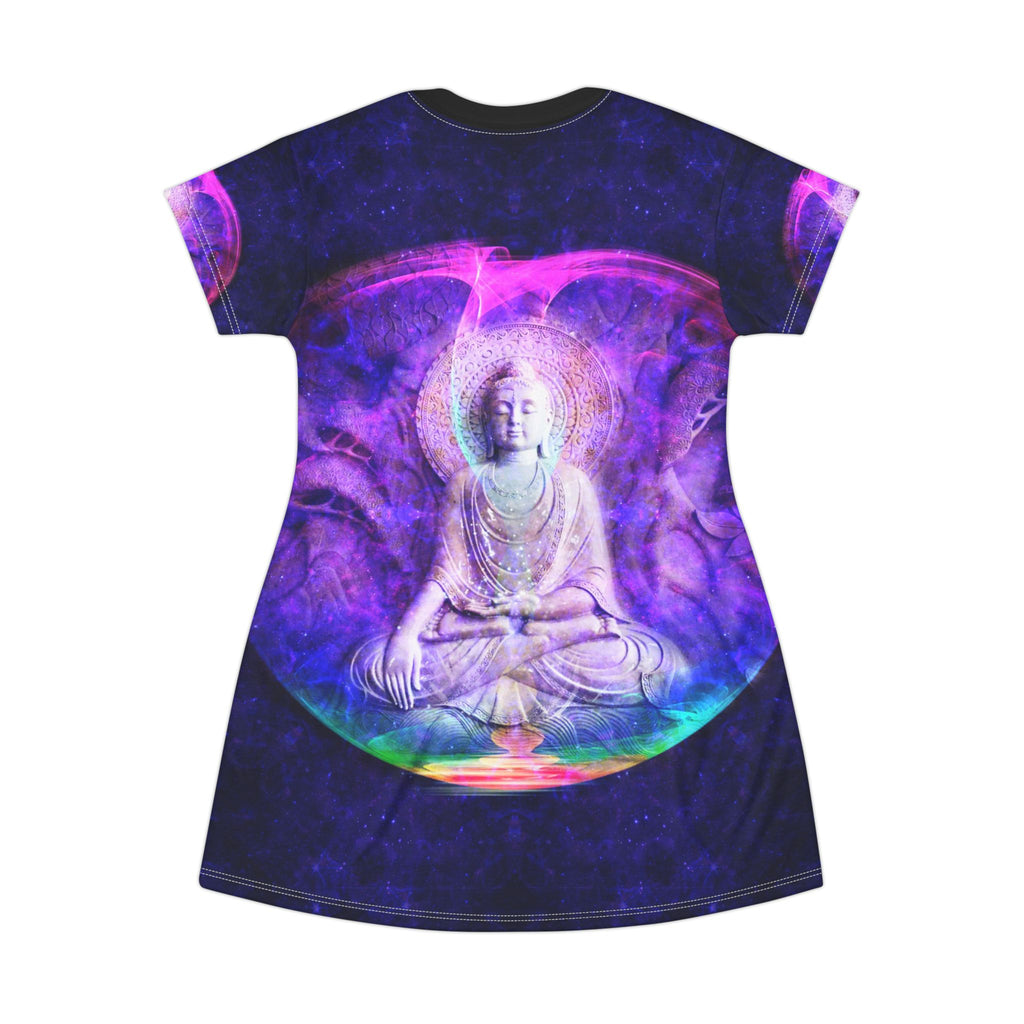Katerina's Dragon's Eye Stillness Meditations T-Shirt Dress