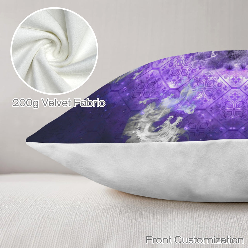 Katerina's We Will Go Home Desires Dragoness Dreams Custom Pillow Cases 18" x 18" (2-Pack) | Ships from USA