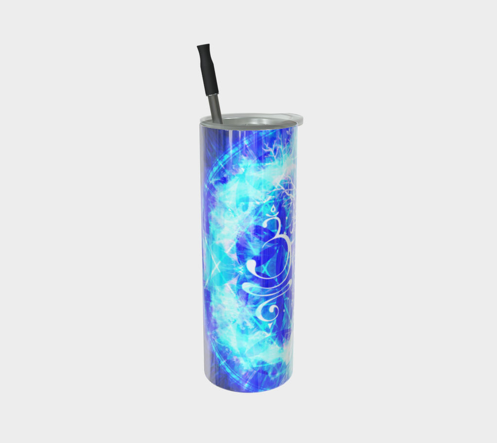 Amen Jin's Blue Sun Buddha Meditations Stainless Steel Tumbler