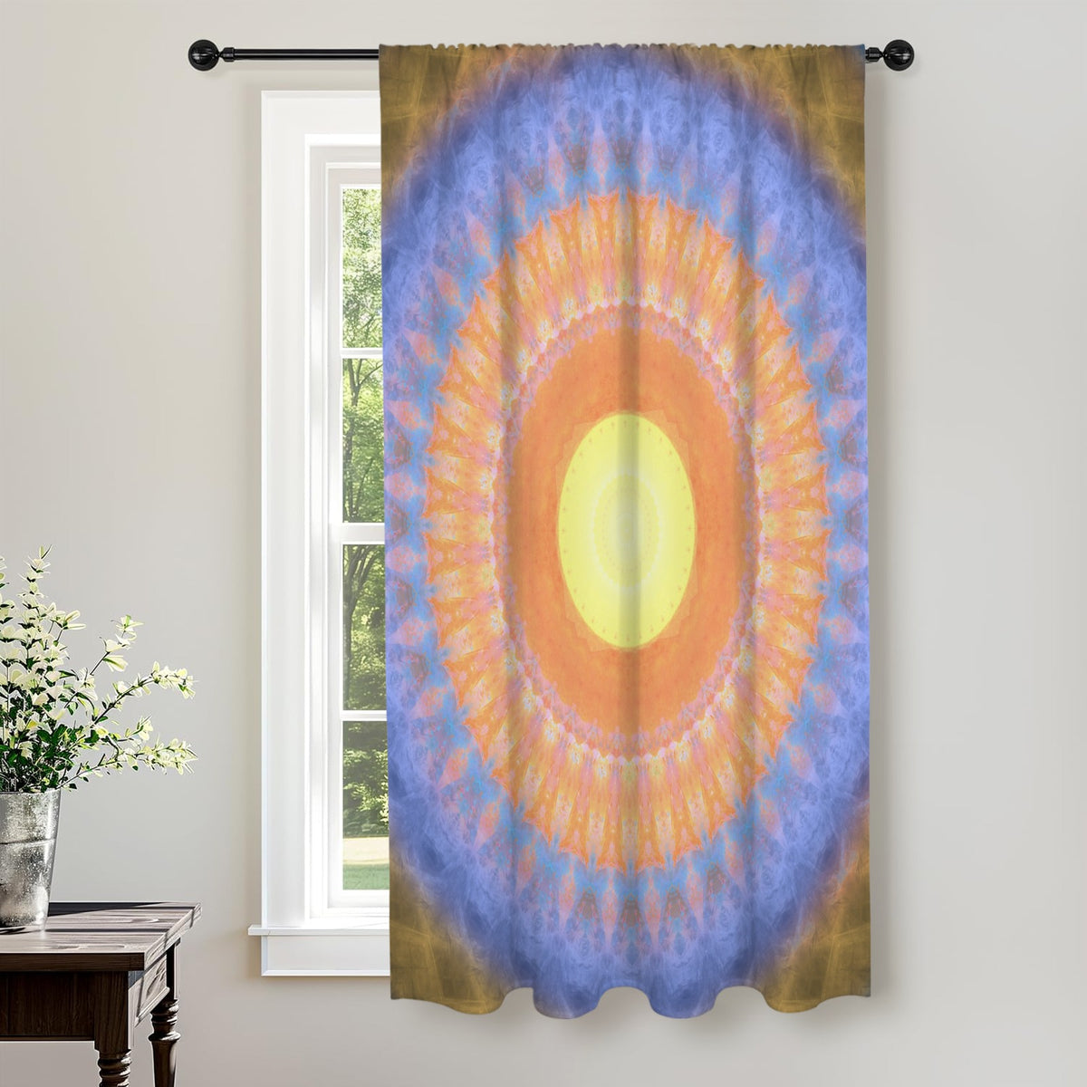 Katerina's Love Will Never Die Desires Window Curtain 52" x 63" ( 1 Piece ) | Ships from USA
