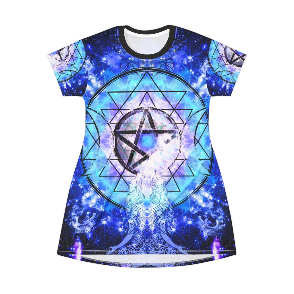 Amen Jin's Katerina's Eros and Pscyche Magickal Meditations T-Shirt Dress