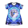 Amen Jin's Katerina's Eros and Pscyche Magickal Meditations T-Shirt Dress