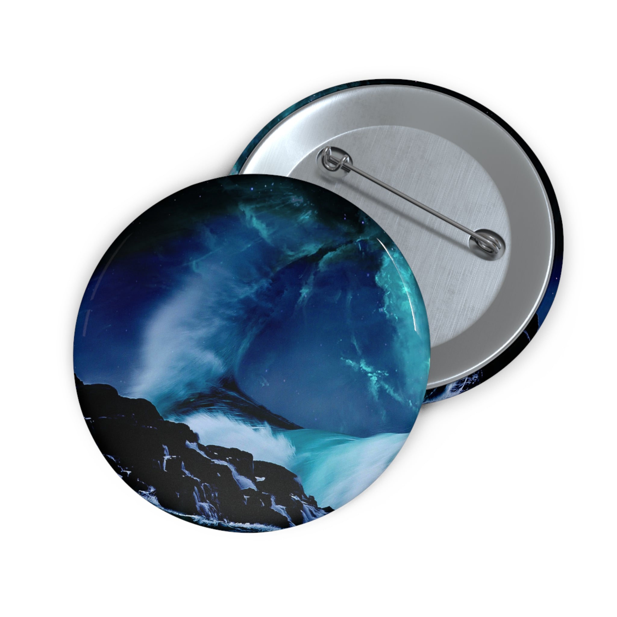Serenity Bay Dreams Pin Button