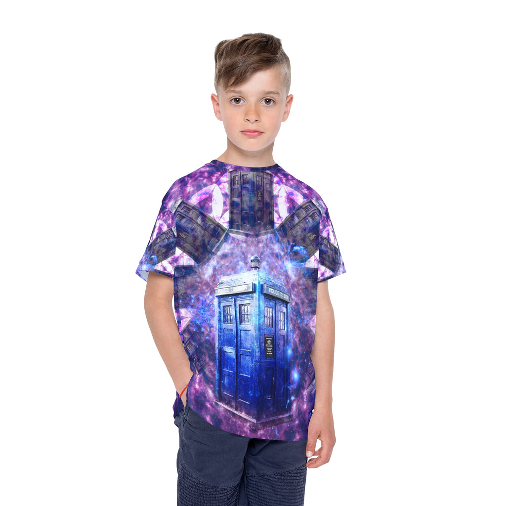 Katerina's Through Time and Space Doctor Meditations Kids Sports Jersey