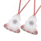 Candy's Yuletide Angel's Voices Desires Metal Ornaments