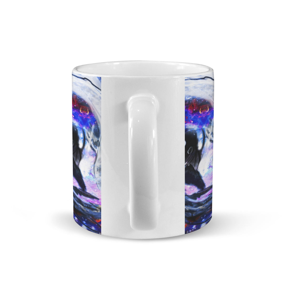Katerina's Cassandra Koi Desires Custom White Mug(11OZ)(Set of 2) | Ships from USA