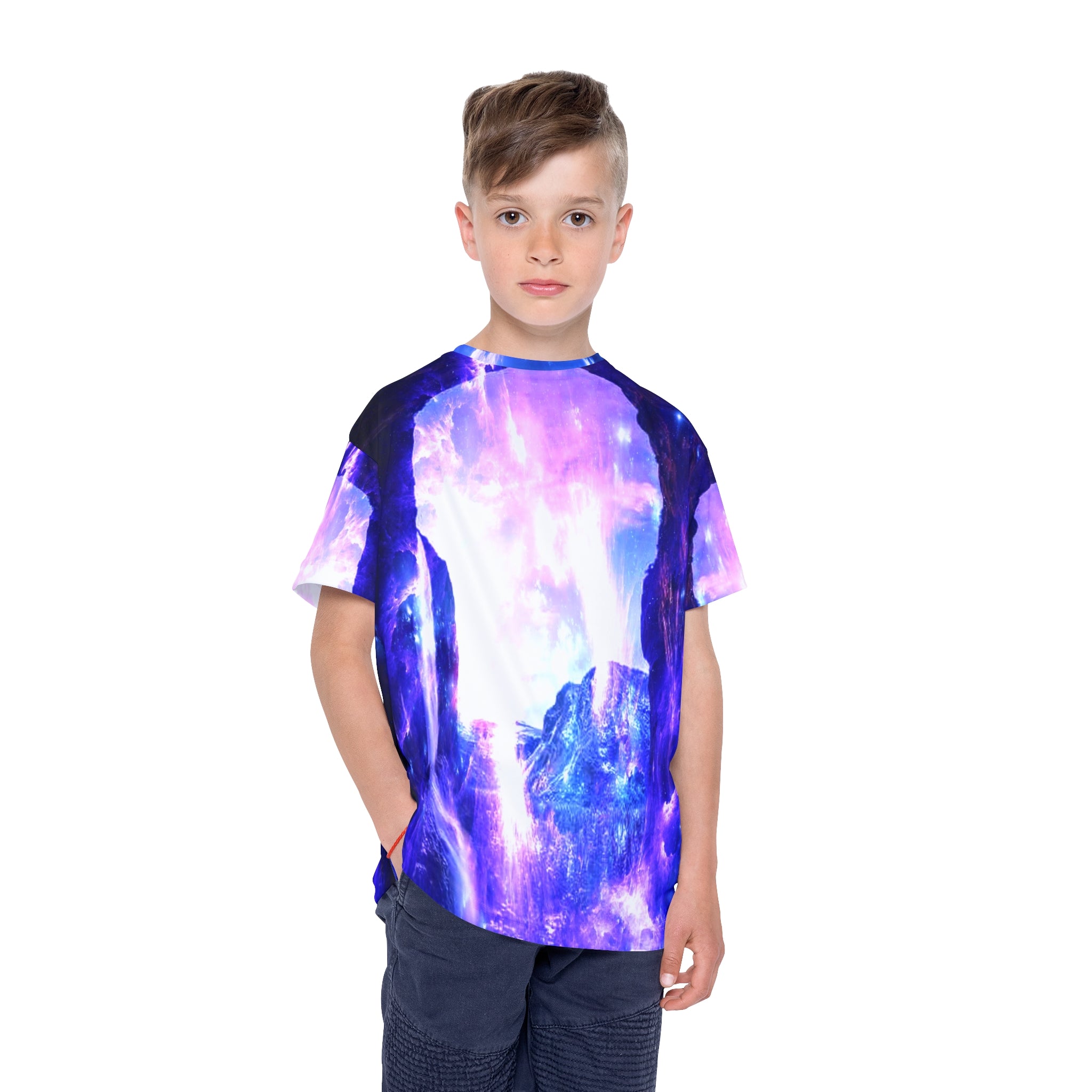Amethyst Sapphire Hideaway Mountain Dreams Kids Sports Jersey