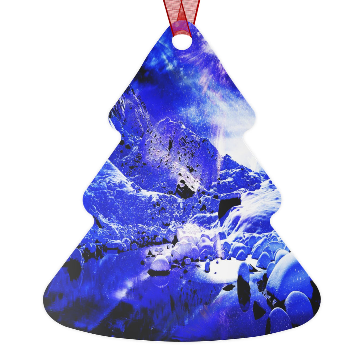 Yule Night Dreams Metal Ornaments