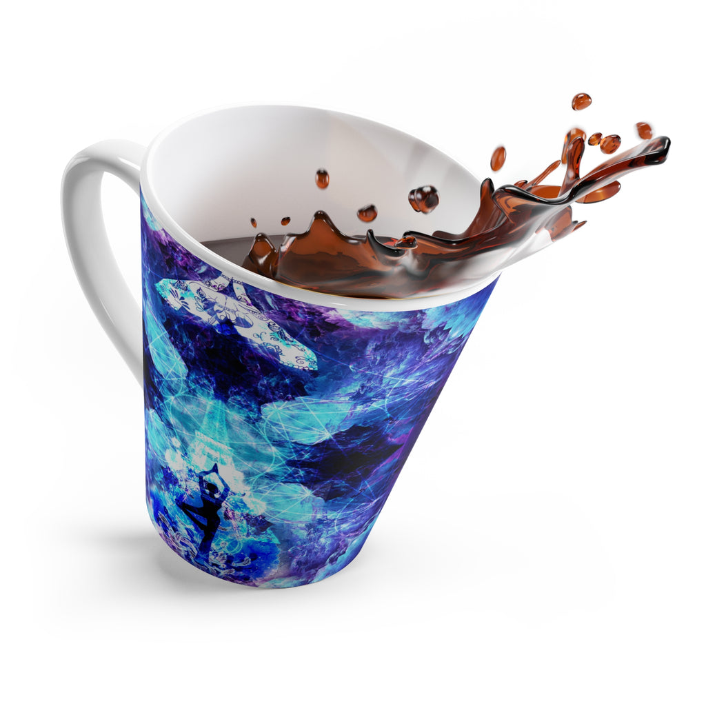 Amen Jin's Dragon's Gate Parisian Meditations Latte Mug