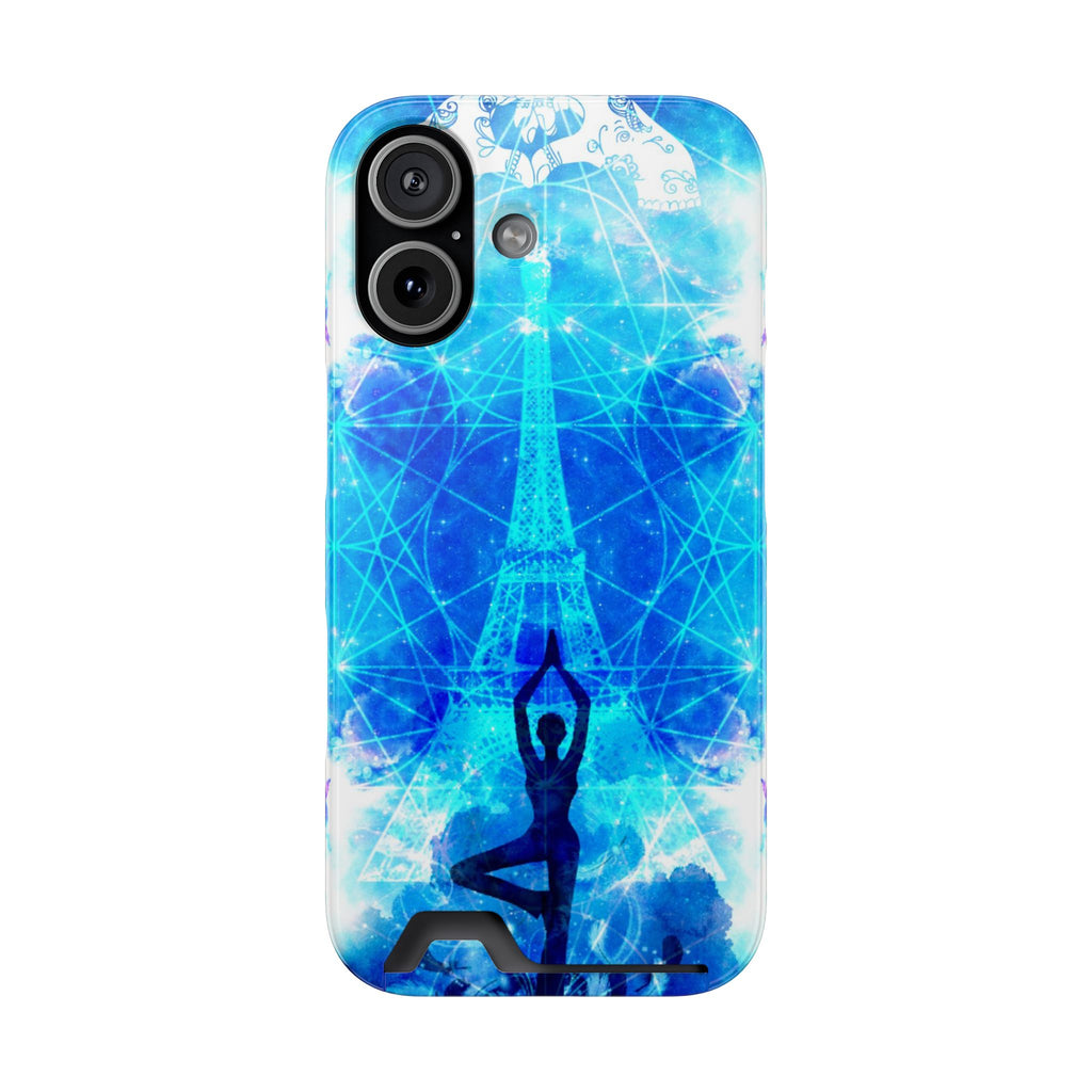 Amen Jin's Mandala of Dragon Fire Parisian Meditations Phone Case W Card Holder
