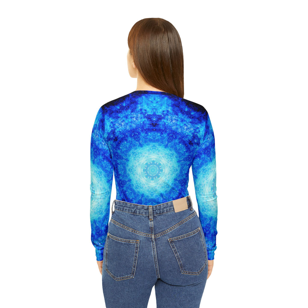 Lexi's Noel Nouvelet Desires Long Sleeve V-neck Shirt