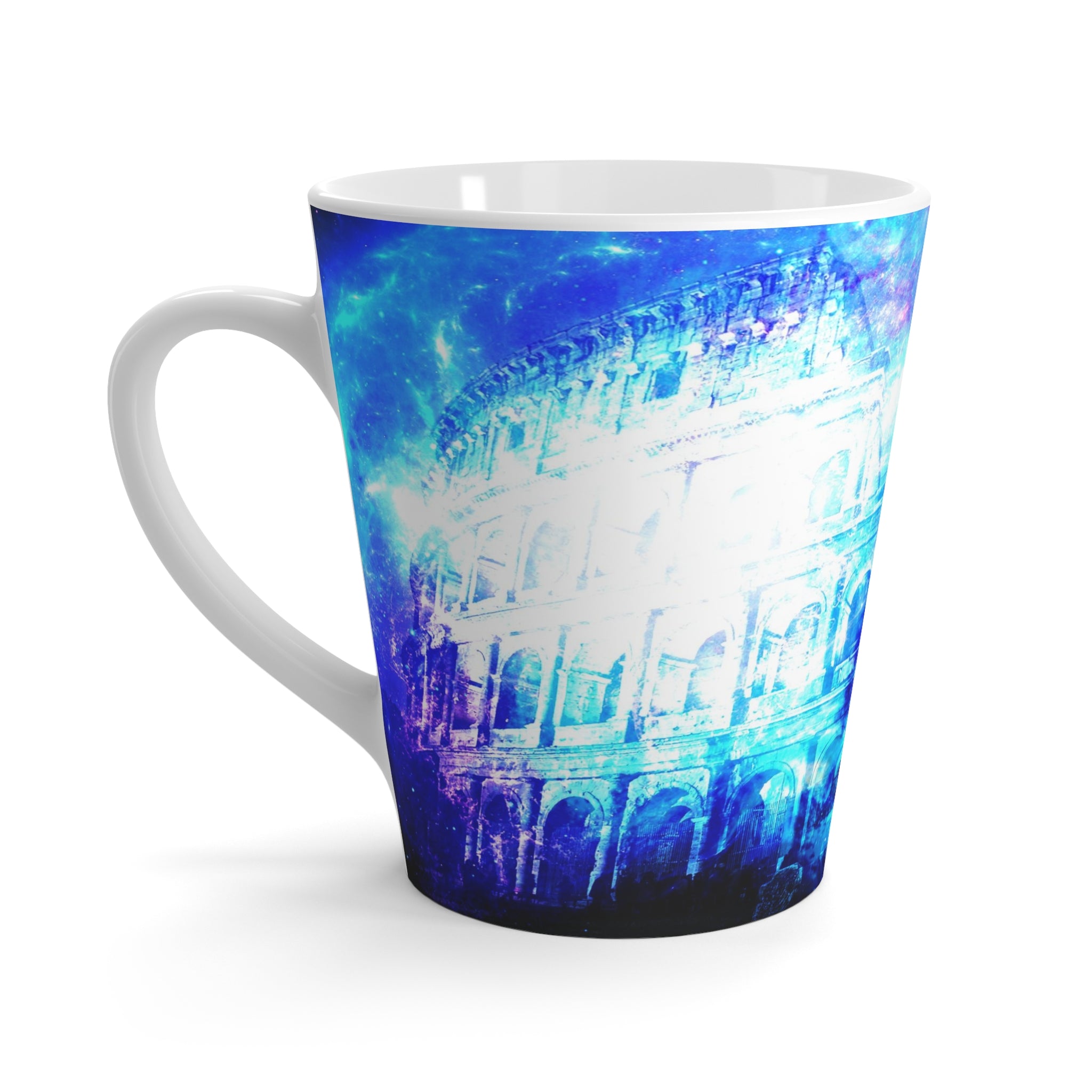 Creation's Heaven Dreams of Roman Pattern's Past Latte Mug
