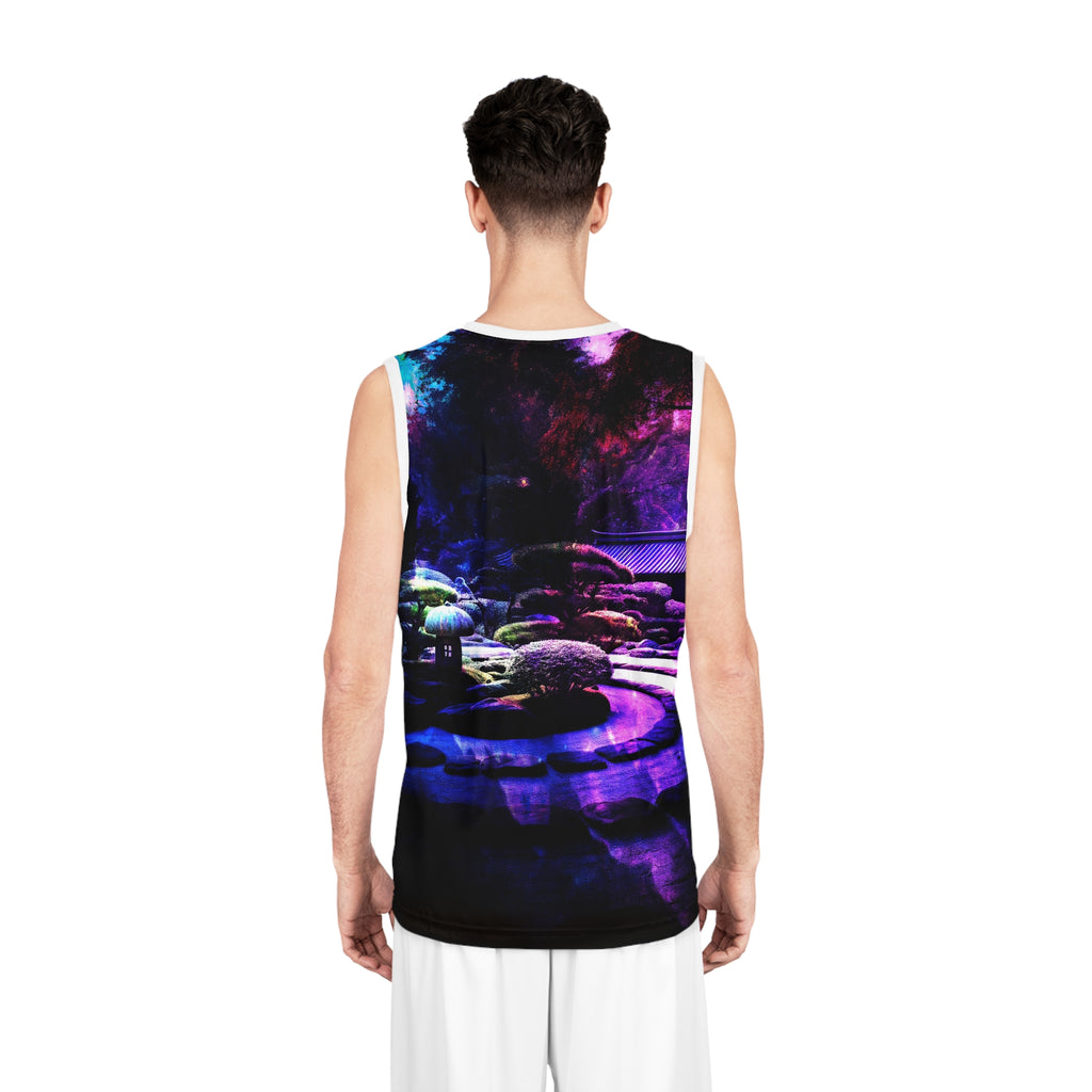 Ad Amorem AmisiTranquil Garden Dreams Basketball Jersey