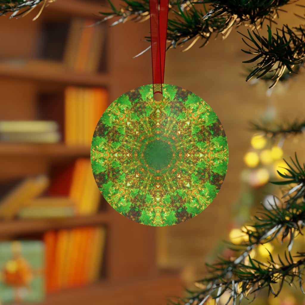 Katerina's Yule Lighted String Desires Metal Ornaments
