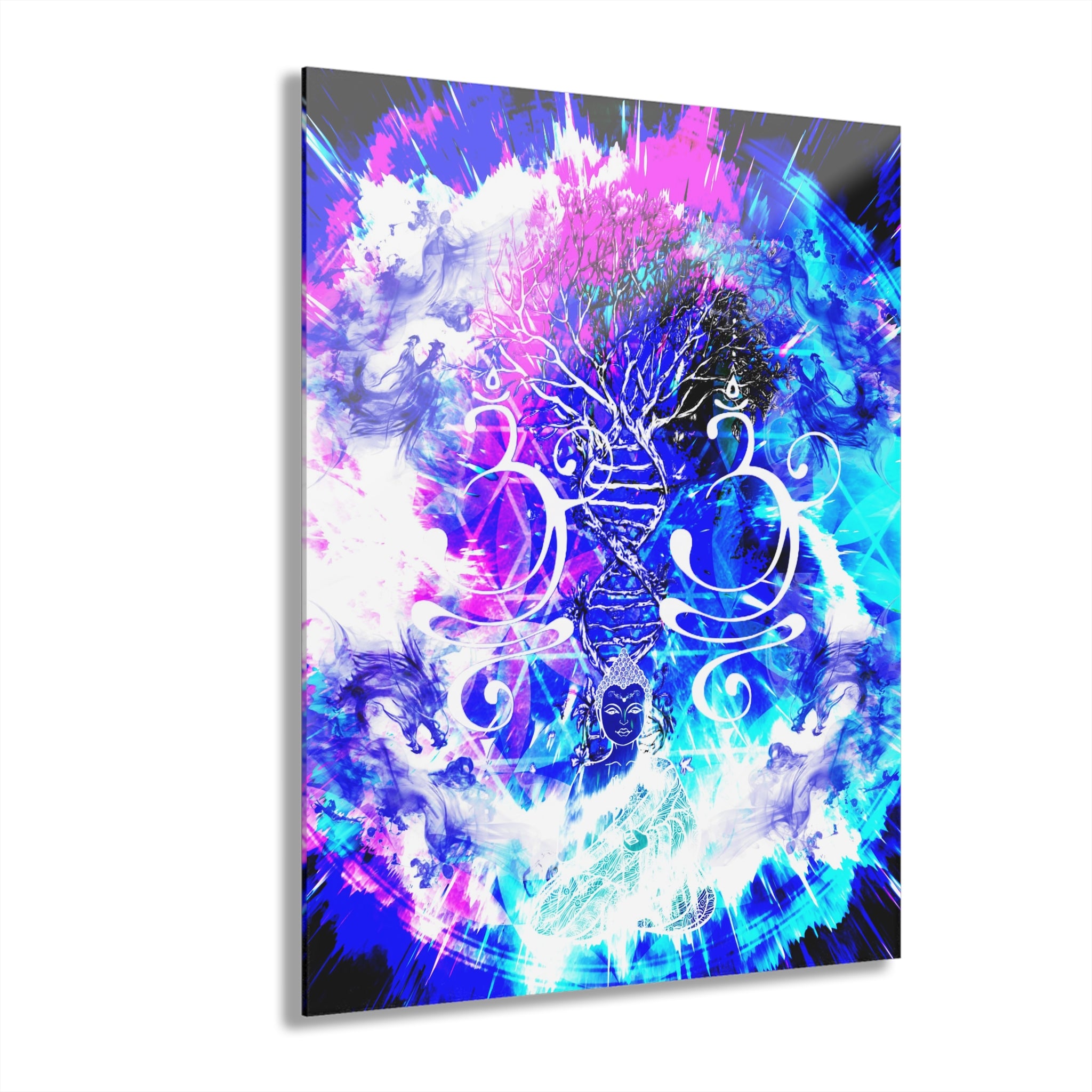 Creation's Desires Buddha Meditations Acrylic Prints (French Cleat Hanging)