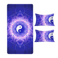 Katerina's Uncertainty in Time & Space Yin Yang Meditations Twin Bedding Set (Fitted Sheet + Pillowcases) | Ships from USA