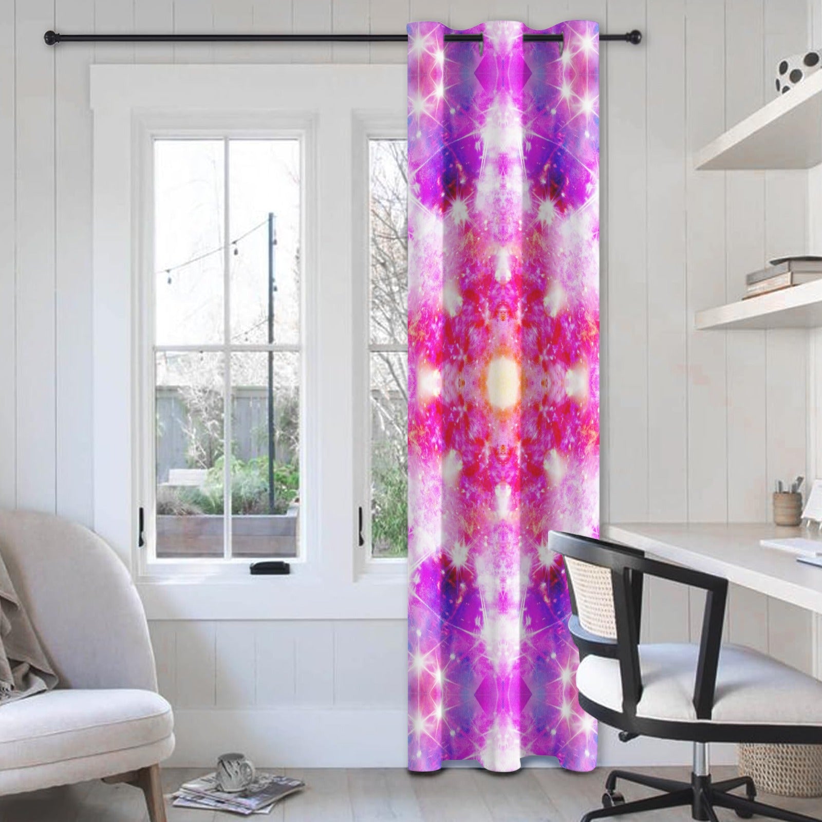 Katerina's Dreams of Angels Desires Grommet Curtain 42" x 84" ( 1 Piece ) | Ships from USA