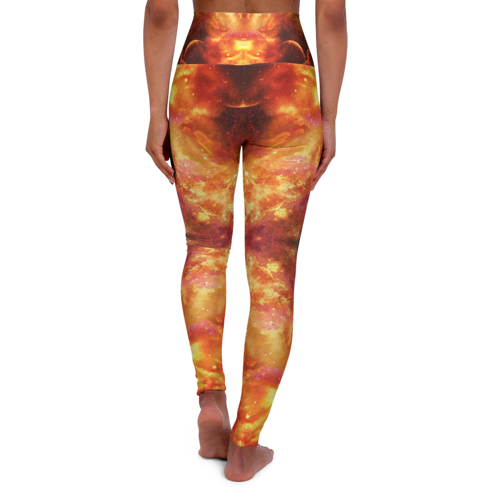 Samhain Night Dreams Desires High Waisted Yoga Leggings
