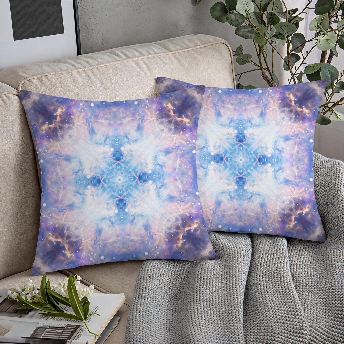 Katerina's Winterborn Desires Custom Pillow Cases 18" x 18" (2-Pack) | Ships from USA