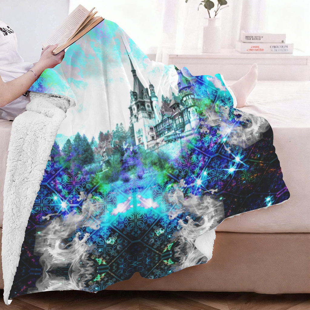 Katerina's Now & Forever Desires Dragoness Dreams Sherpa Fleece Blanket 60" x 80" | Ships from USA