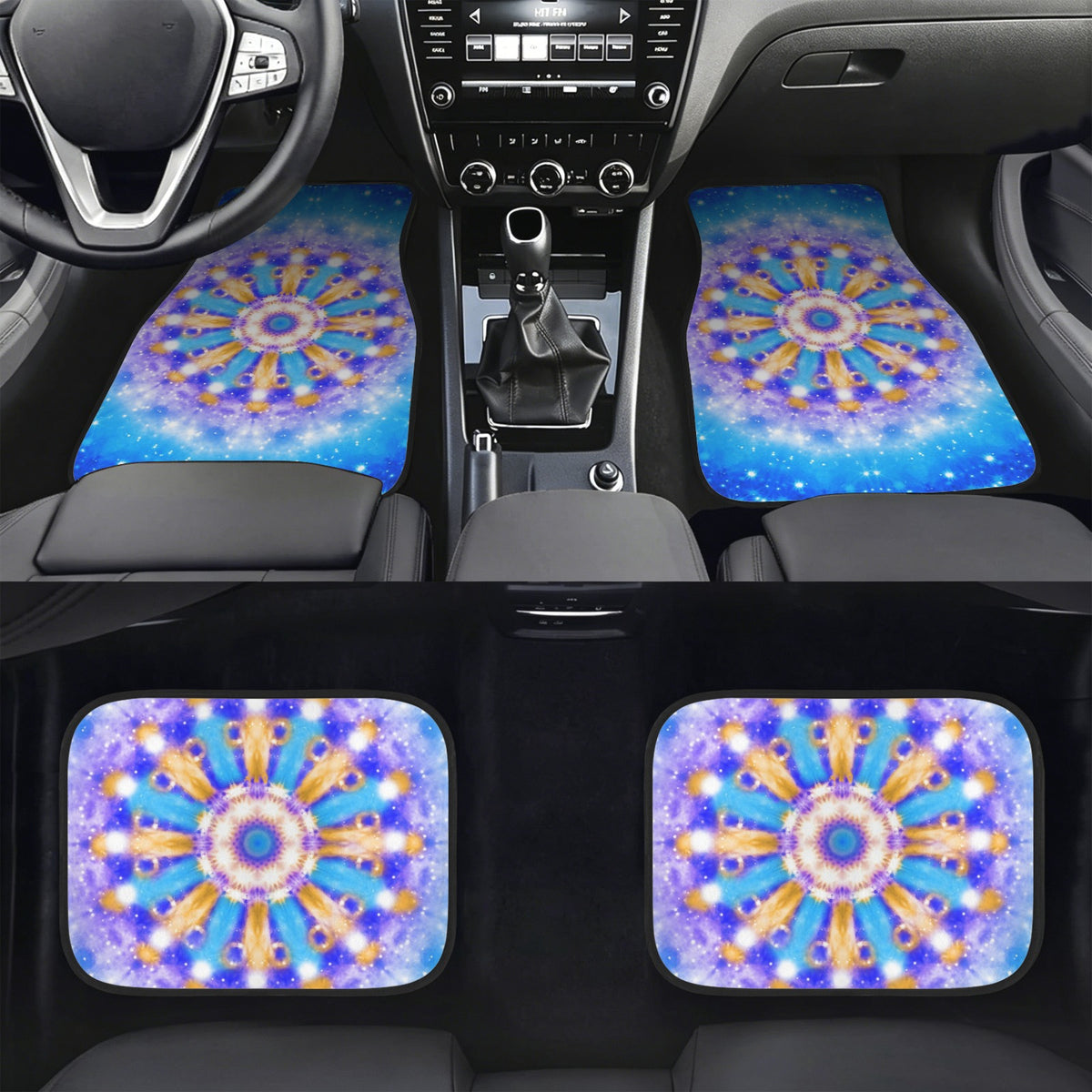 Katerina's Howl's Tomorrow Girl Desires 4-Piece Car Floor Mats （Customized Separately）| Ships from USA