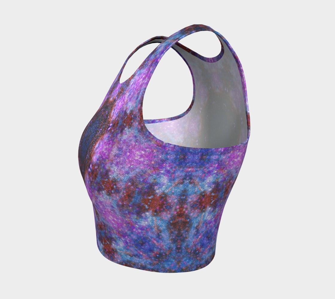 Katerina's Stripped Desires Athletic Crop Top