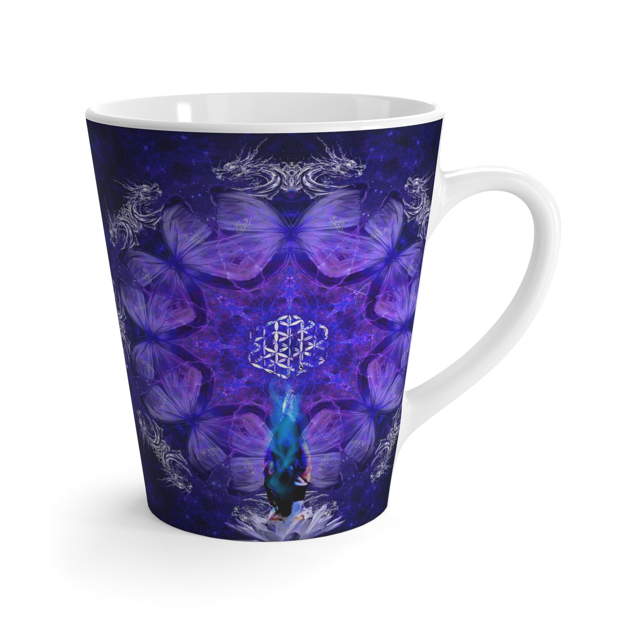 Katerina's Dragon's Eye Metamorphosis Desires Meditations Latte Mug