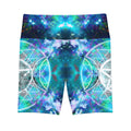 Katerina's Now and Forever Triple Goddess Meditations Women's Workout Shorts