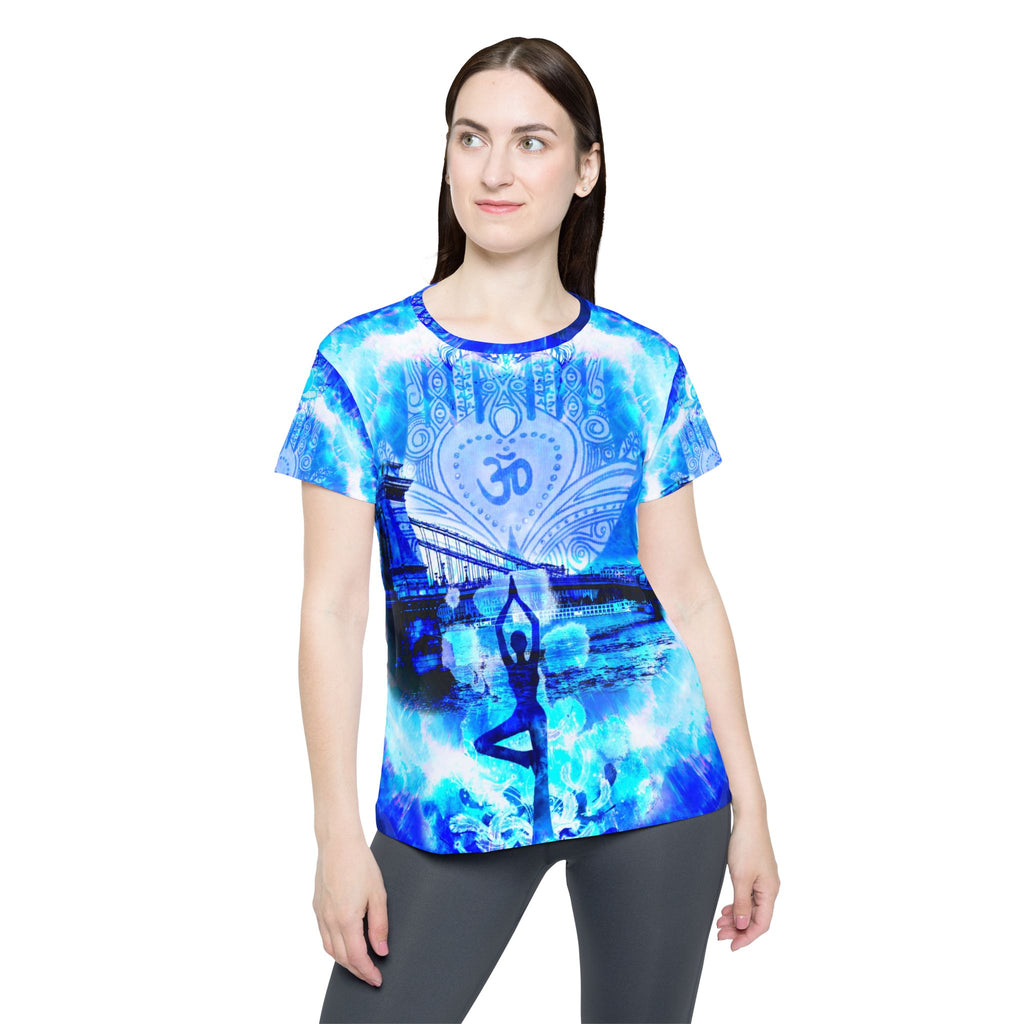 Amen Jin's Blue Sun Budapest Meditations Women's Sports Jersey