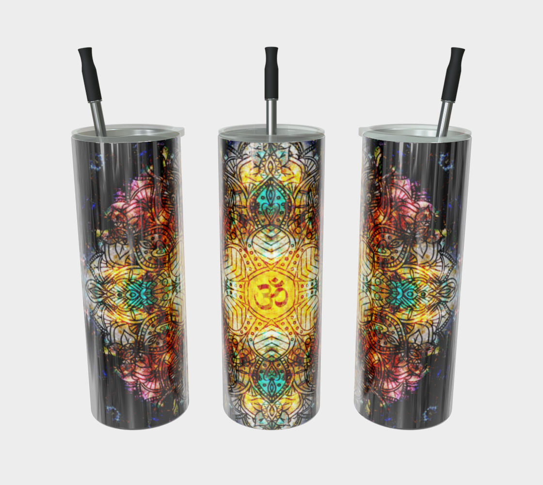 Desire to Breathe Again Om Meditations Stainless Steel Tumbler