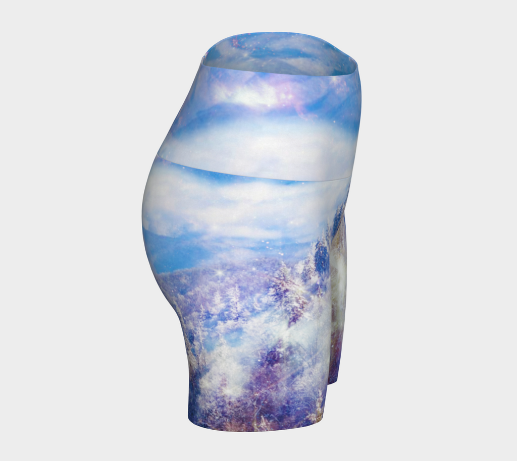 Katerina's Light a Way Smoky Mountain Dreams Yoga Shorts