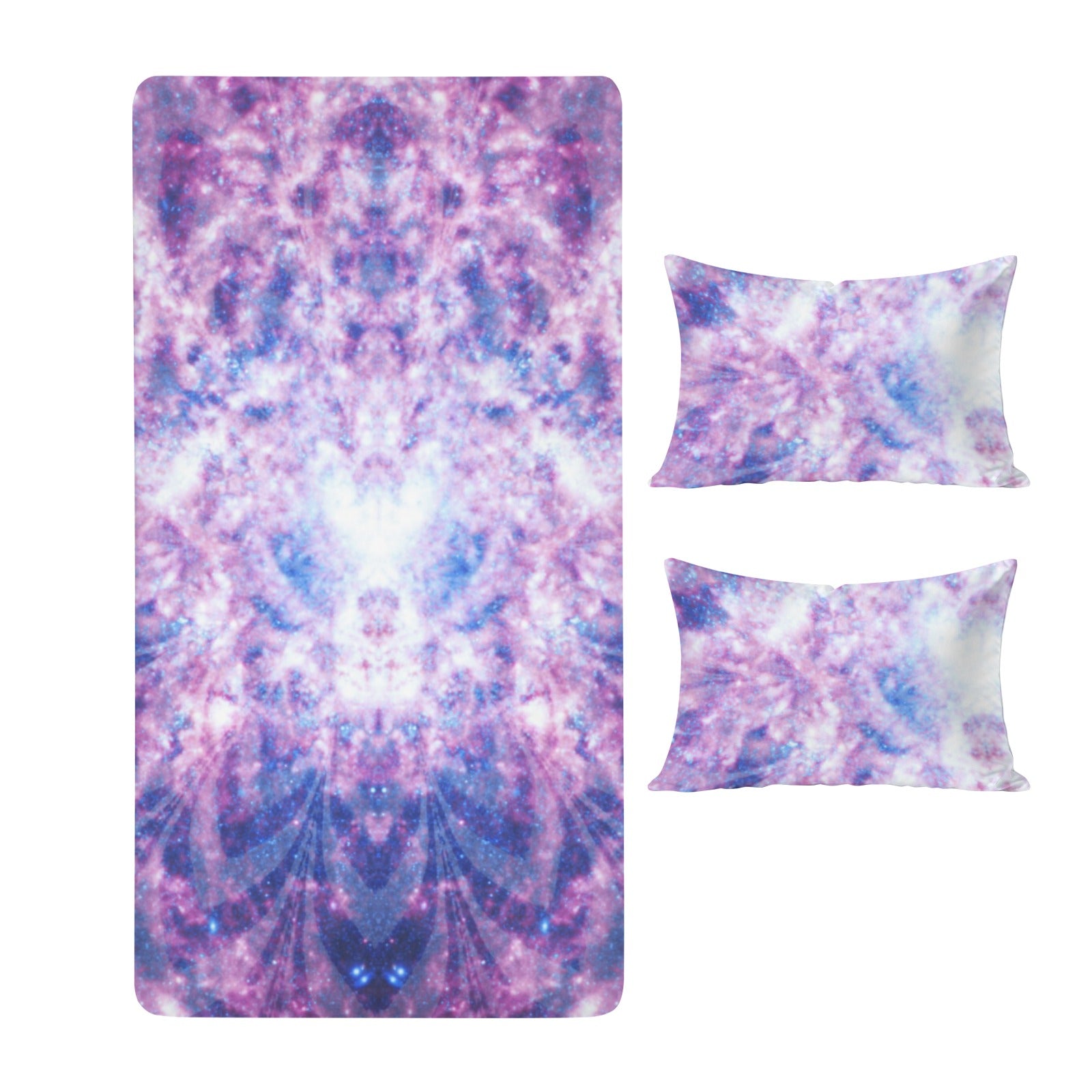 Katerina's Through Time & Space Desires Twin Bedding Set (Fitted Sheet + Pillowcases) | Ships from USA
