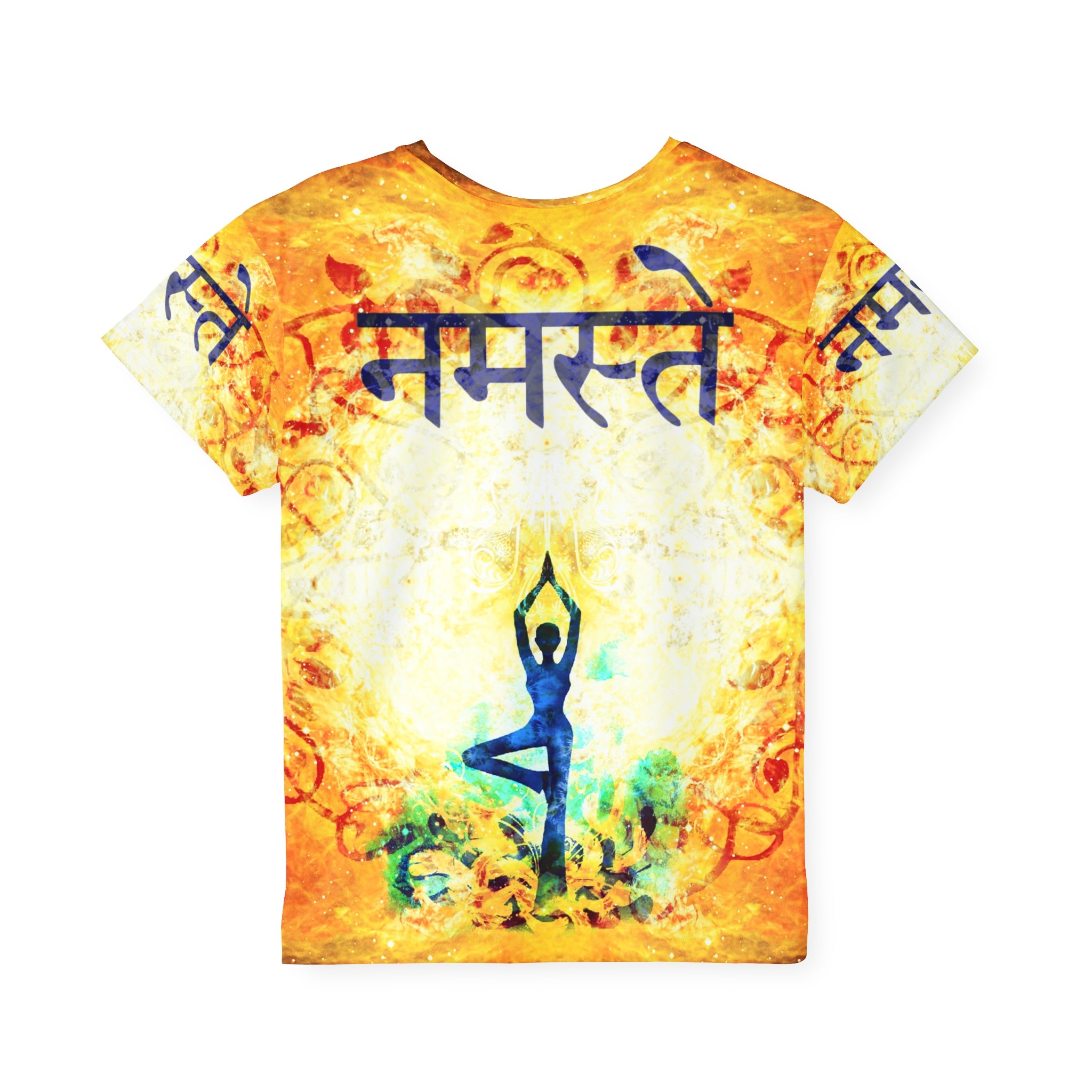 Katerina's Golden Namaste Meditations Kids Sports Jersey