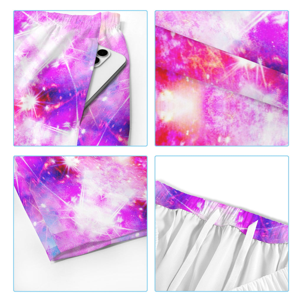 Katerina's Dreams of Angels Desires Men's All Over Print Beach Shorts (Sets 26) | Ships from USA