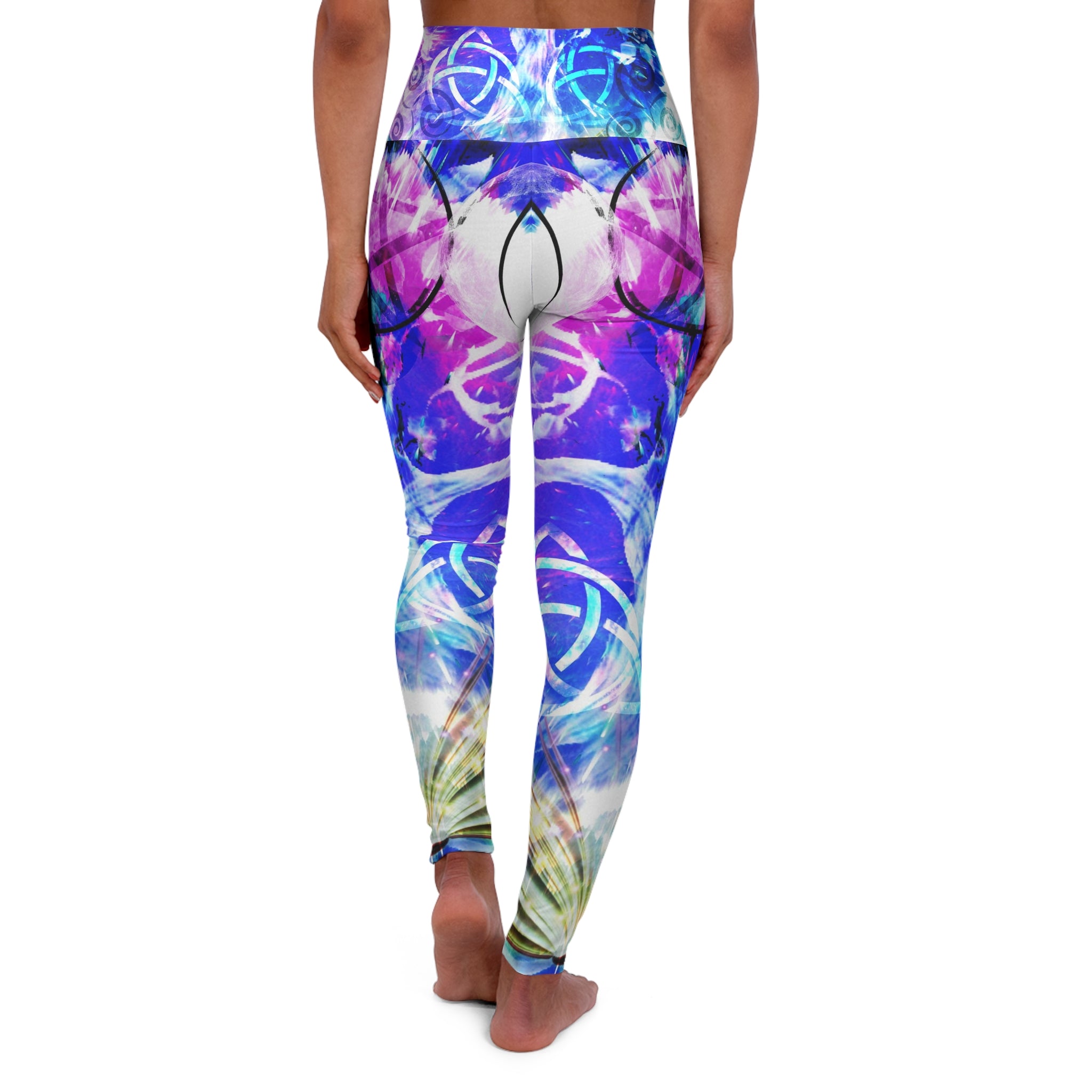 Creation's Celtic Meditations High Waisted Yoga Leggings