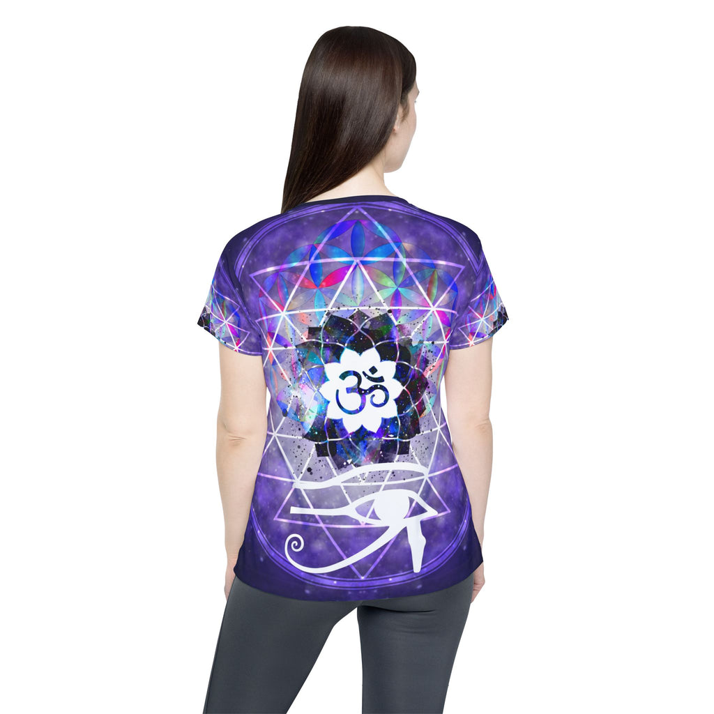 Katerina's We Will Go Home Fairy Om Meditations Women's Sports Jersey