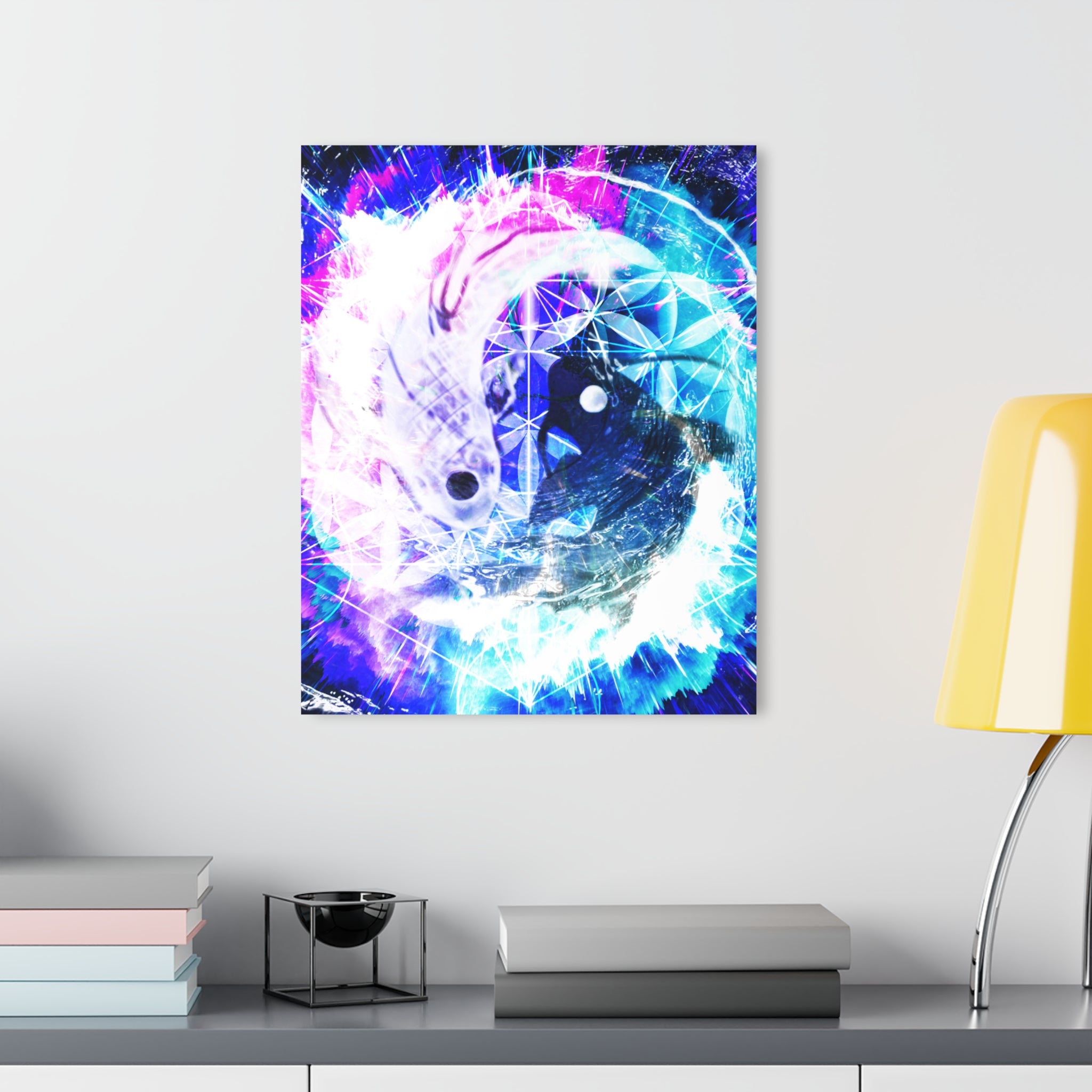 Creation's Desires Koi Meditations Acrylic Prints (French Cleat Hanging)