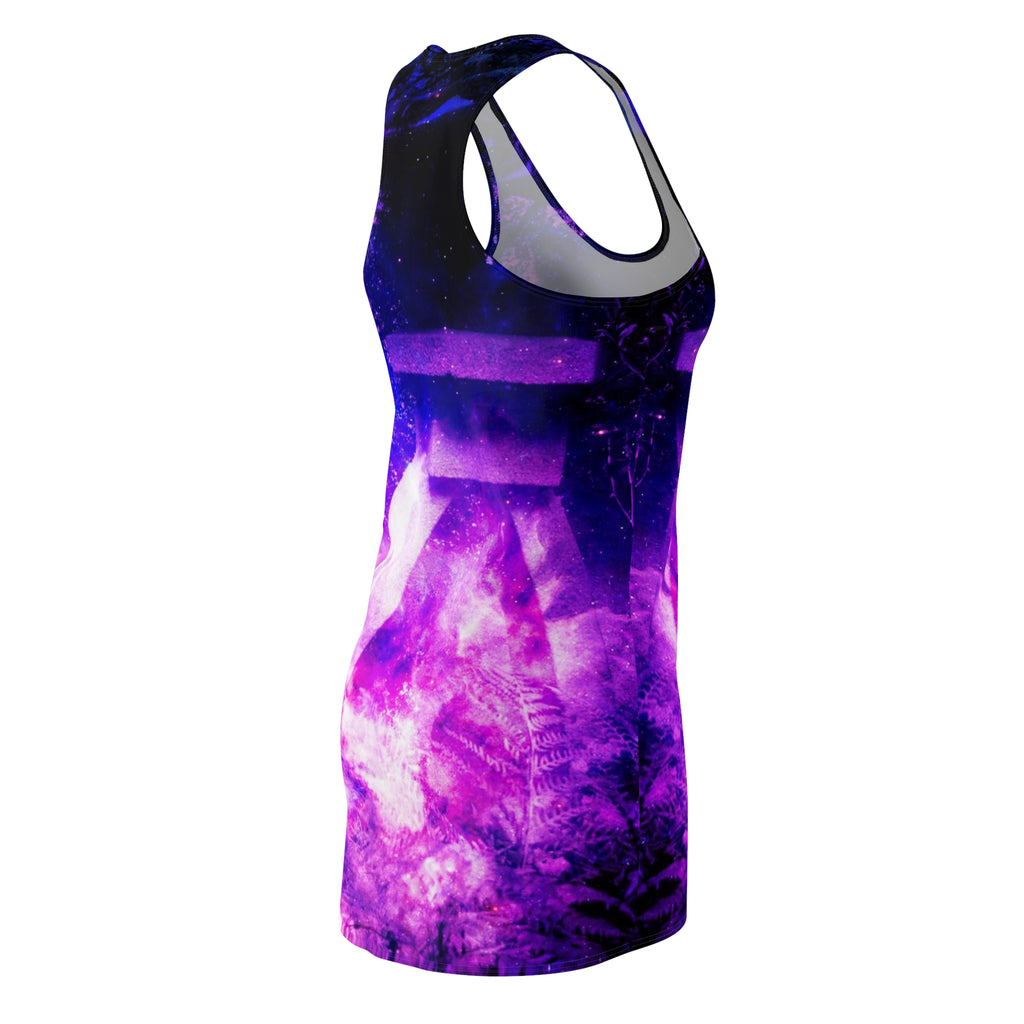 Creation's Heaven Transcendent Serenity Dreams Women's Racerback Dress