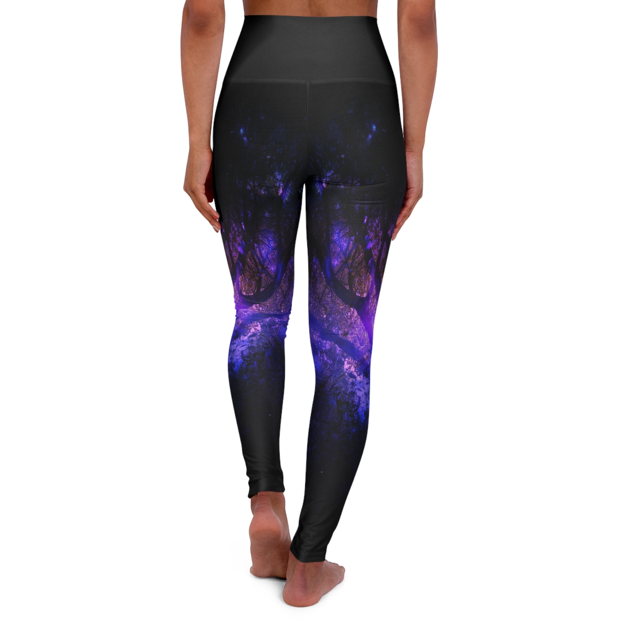 Mystic Tree Dreams High Waisted Yoga Leggings