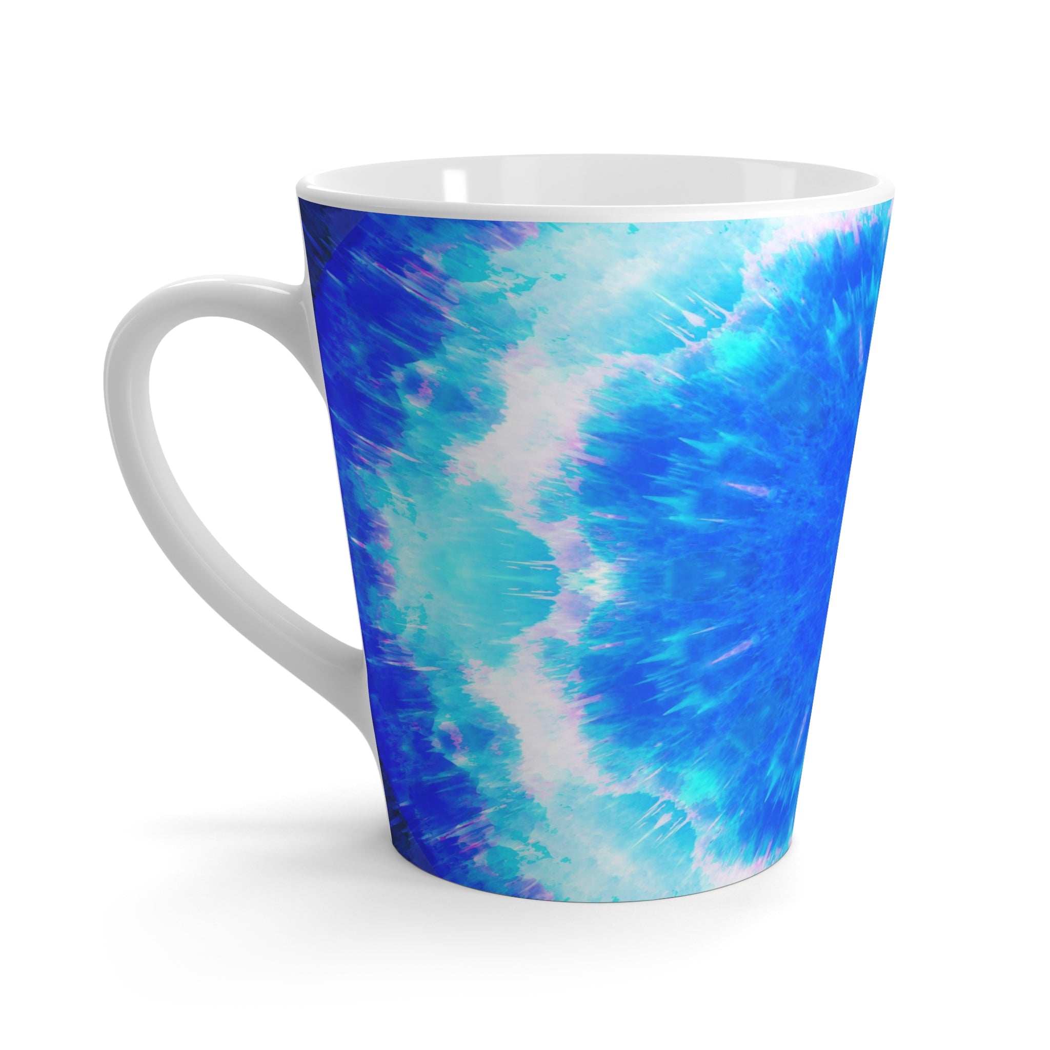 Amen Jin's Blue Sun Desires Latte Mug