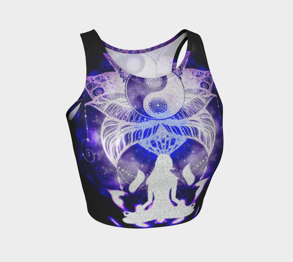 Katerina's We Will Go Home Lotus Meditations Crop Top