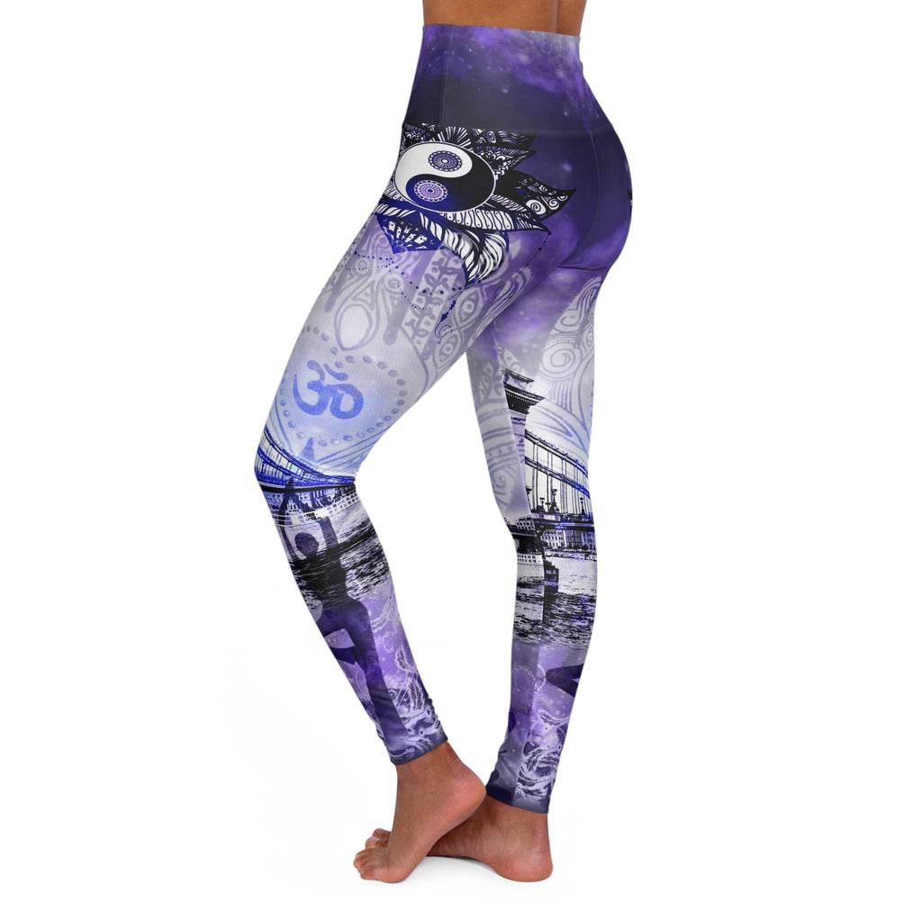 Katerina's We Will Go Home Budapest Meditations High Waisted Yoga Leggings