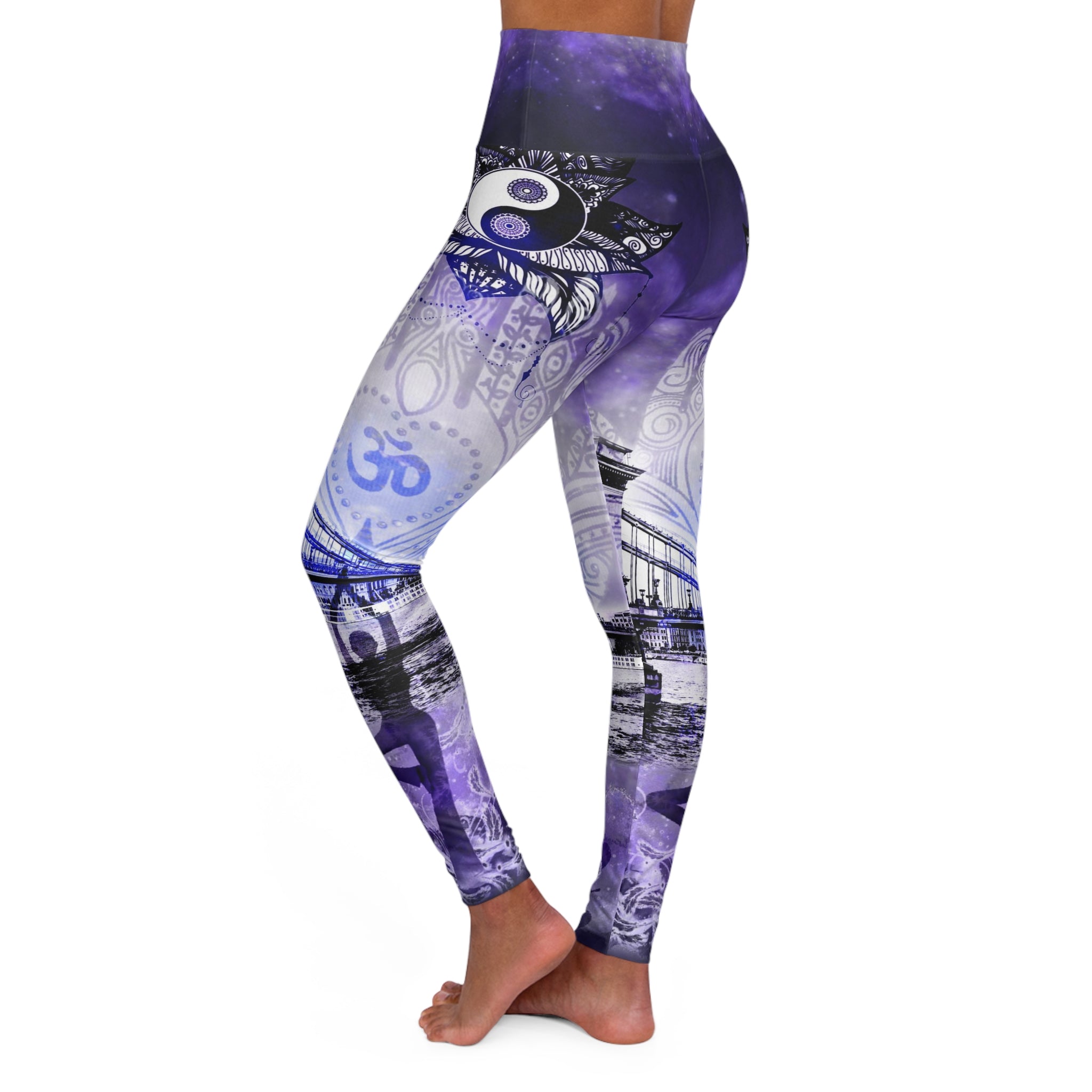 Katerina's We Will Go Home Budapest Meditations High Waisted Yoga Leggings