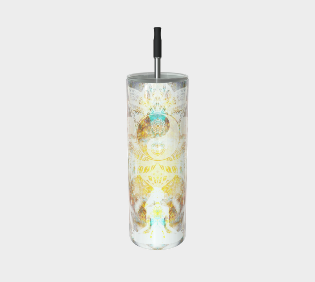 Desire to Breathe Again Lotus Meditations Stainless Steel Tumbler